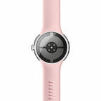 Google Pixel Watch 3 41mm LTE - 32GB - Silver - Rose Quartz Active Band Smartwatch - Pristine - Refurbished
