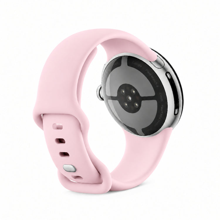 Google Pixel Watch 3 41mm LTE - 32GB - Silver - Rose Quartz Active Band Smartwatch - Pristine - Refurbished