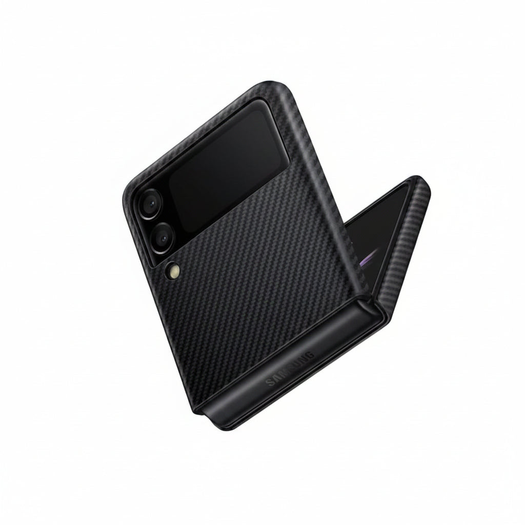 Samsung Flip3 Aramid Cover - Black