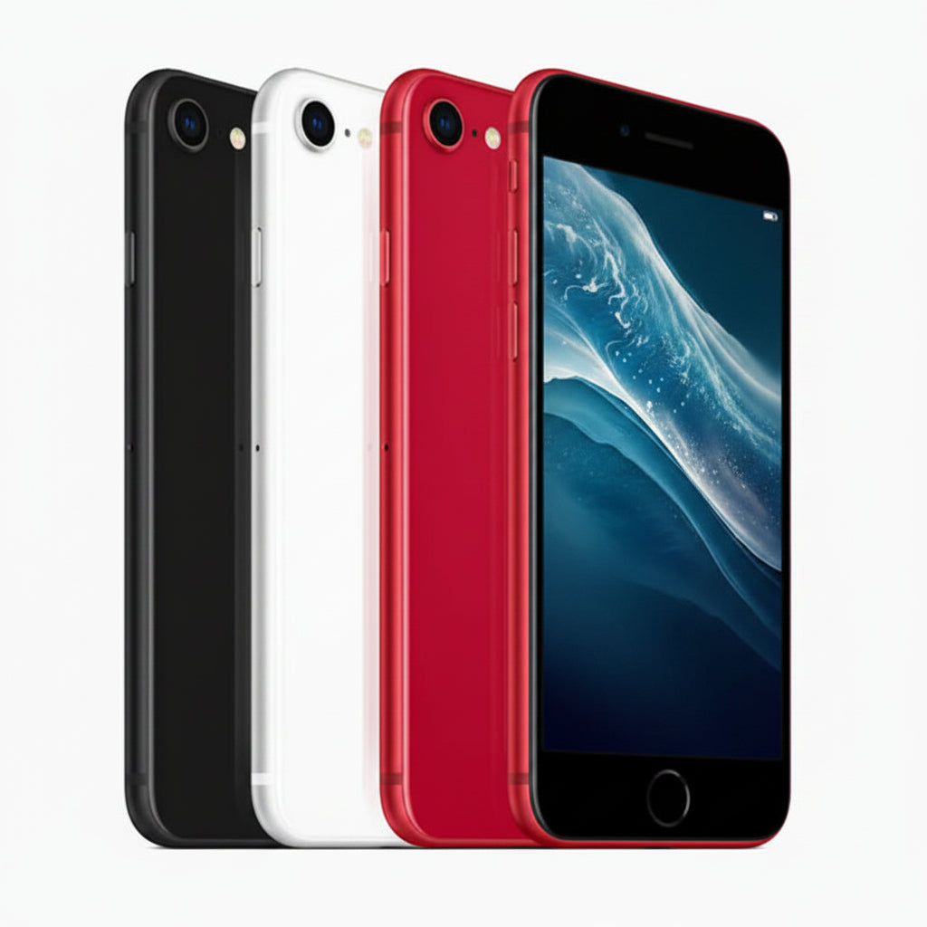 Apple iPhone SE (2nd Generation) - 64GB, 128GB, 256GB - Black, White, Red (Copy) Apple