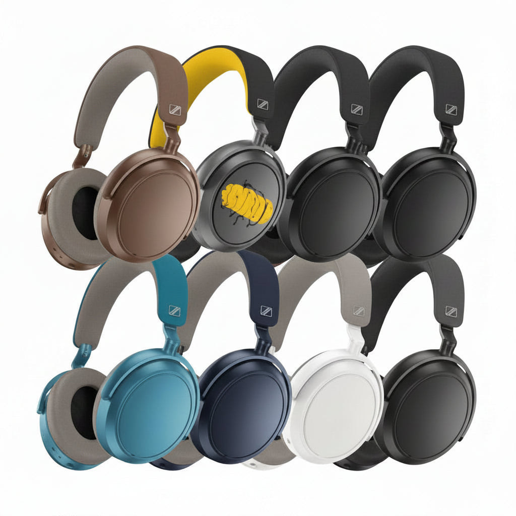 Sennheiser Momentum 4 Wireless Headphones - Black, White, Graphite, Denim, Copper, Brown, Teal, 80th Anniversary Special Edition (Copy) Sennheiser