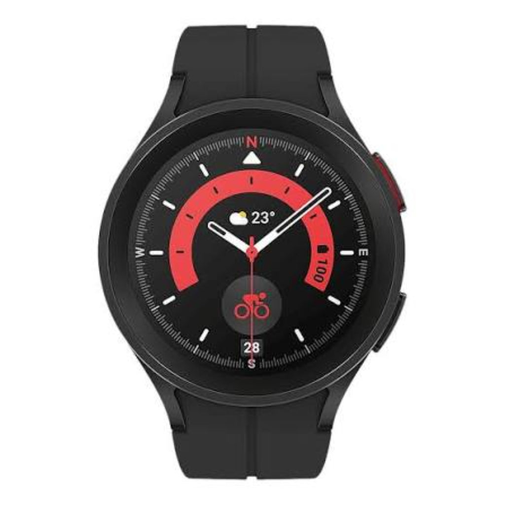 Samsung Galaxy Watch5 Pro Bluetooth 45mm - Black Titanium, Gray Titanium - Acceptable - Refurbished Samsung
