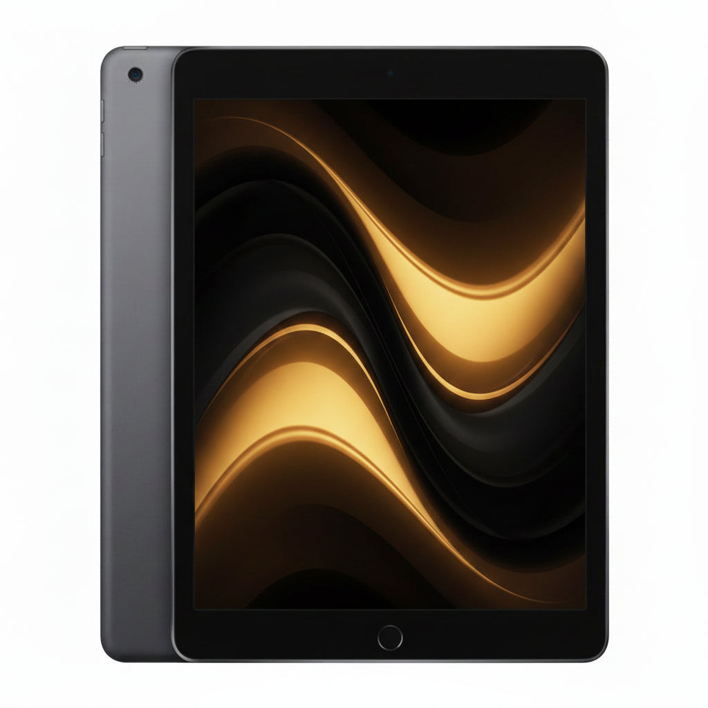 Apple iPad 7th Generation 10.2-Inch Wi-Fi + Cellular - 32GB, 128GB - Space Gray, Silver, Gold - Good - Refurbished Apple
