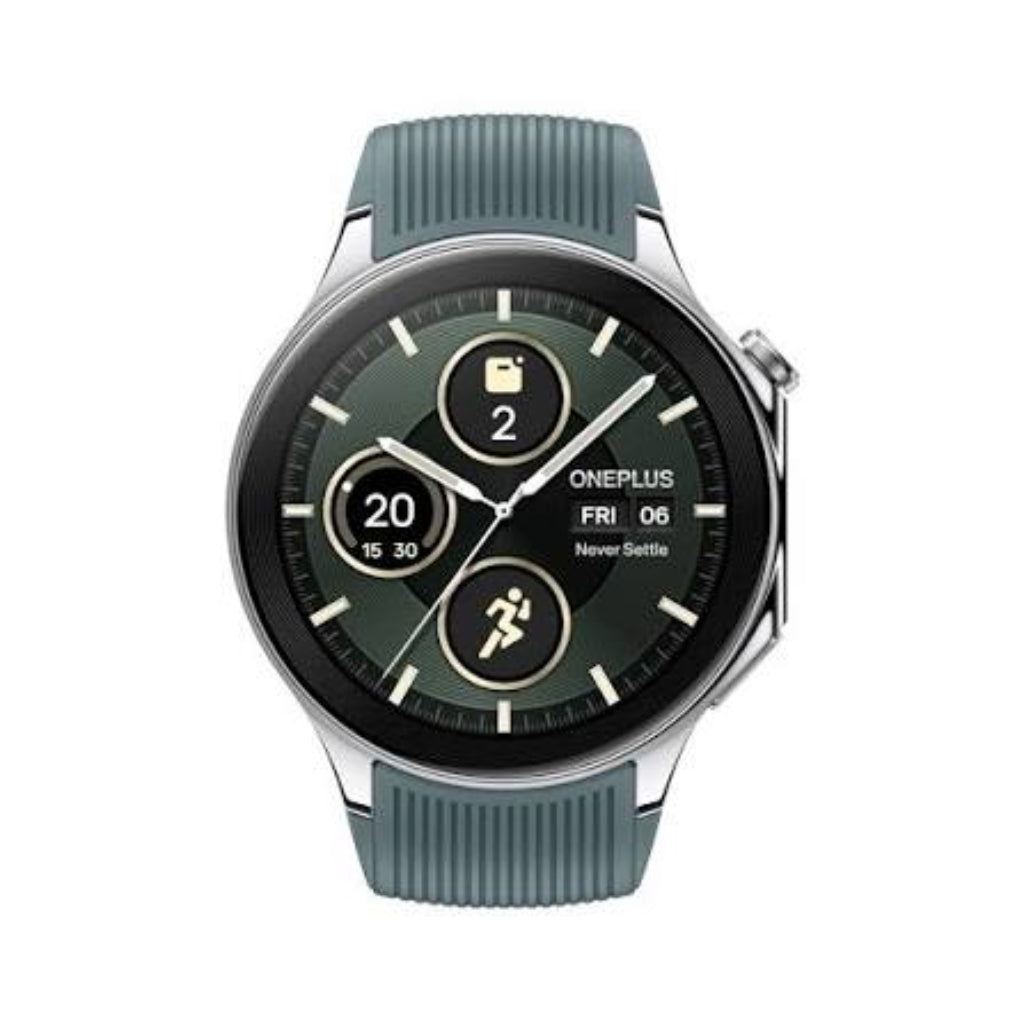 OnePlus Watch 2 - Radiant Steel,  Black Steel OnePlus