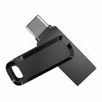 SanDisk Ultra Dual Drive Go 128GB USB Type-C & USB Type-A Flash Drive - Black Sandisk