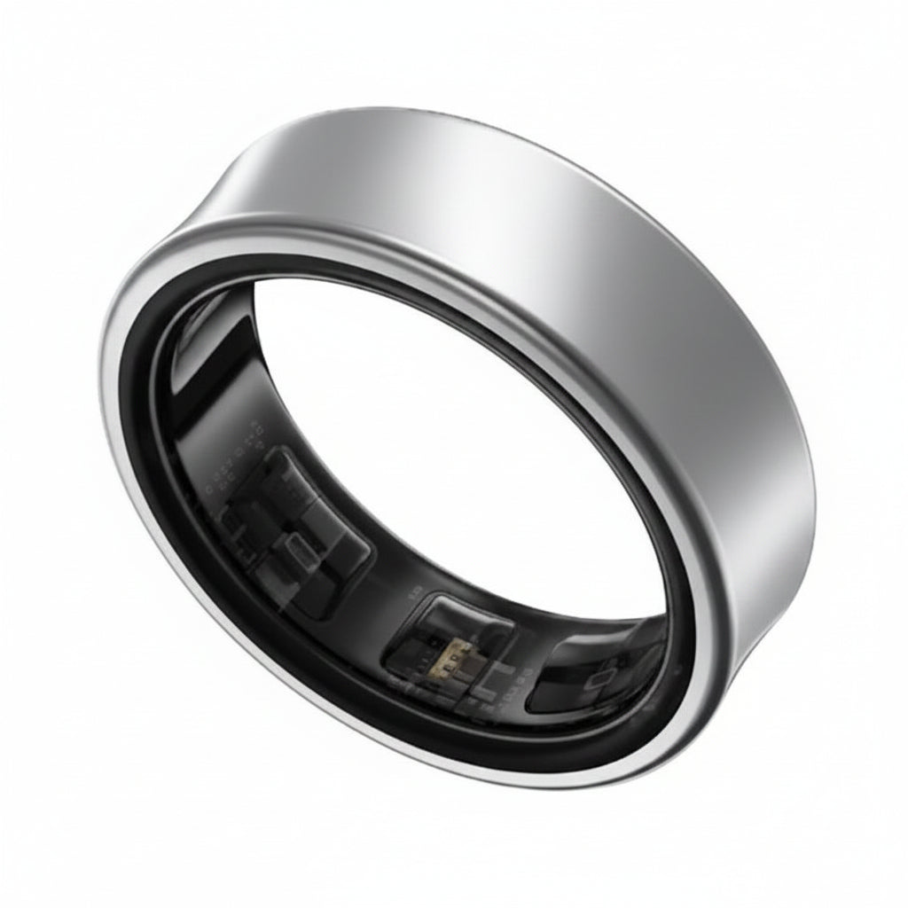 Samsung Galaxy Ring Size 9 - Silver Titanium Smart Ring - Pristine - Refurbished