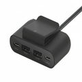 Belkin 4-Port USB-C Power Extender 2M Black - Fast Charging Power Board Belkin