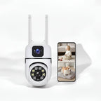 V380 Dual Antenna 2MP/4MP HD Wireless Security Camera - Dual Lens - Pristine - Refurbished V380