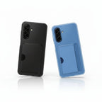 Samsung Galaxy A17 / A17 5G - Black, Blue - Card Slot Protective Case Generic