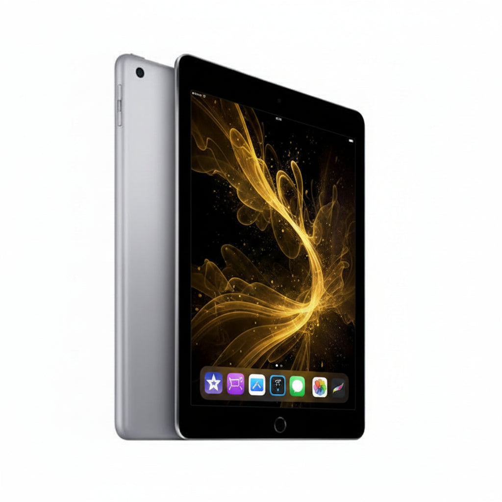 Apple iPad 6th Generation 9.7 Inch Wi-Fi + Cellular - 32GB, 128GB - Silver, Gold, Space Gray - Acceptable - Refurbished (Copy) Apple