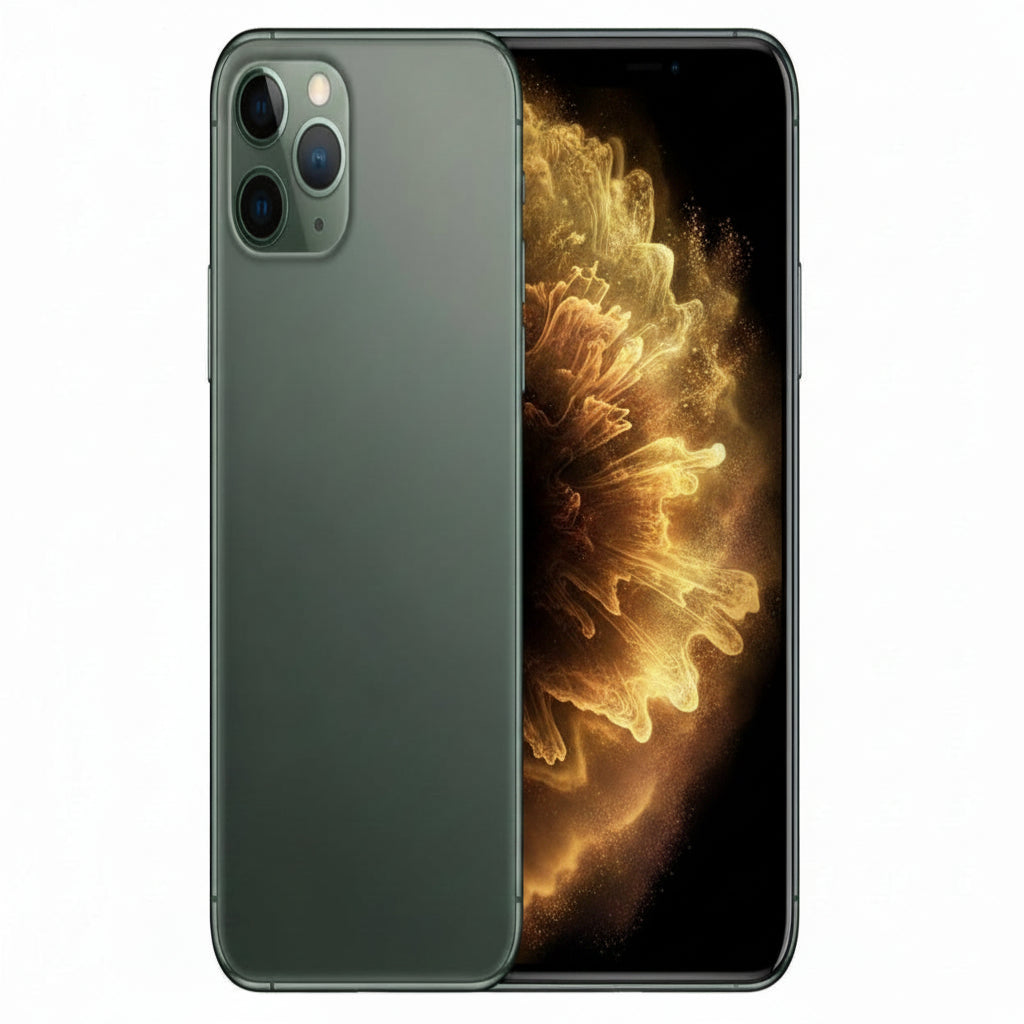 Apple iPhone 11 Pro - 64GB, 256GB, 512GB - Midnight Green, Space Gray, Silver, Gold - Good - Refurbished Apple