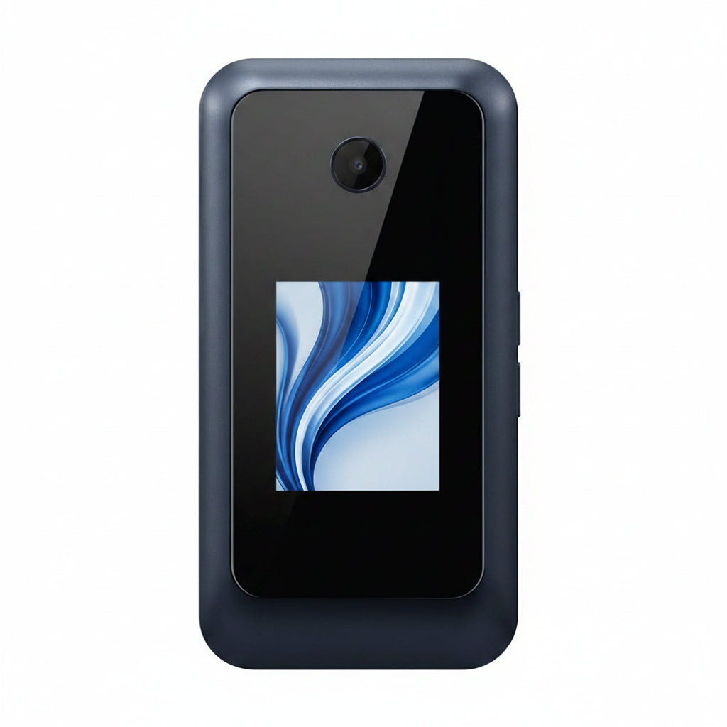 Telstra Flip4 32GB Black – 4G Flip Phone Telstra