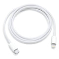 Telstra TA011 USB-C to Lightning Cable 1M White - Fast Charging & Data Sync Telstra