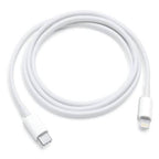 Telstra TA011 USB-C to Lightning Cable 1M White - Fast Charging & Data Sync Telstra