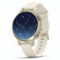 Garmin Lily 2 Active GPS Smartwatch - Lunar Gold with Bone, Silver with Purple Jasmine, Jasper Green with Jasper Green Silicone Band