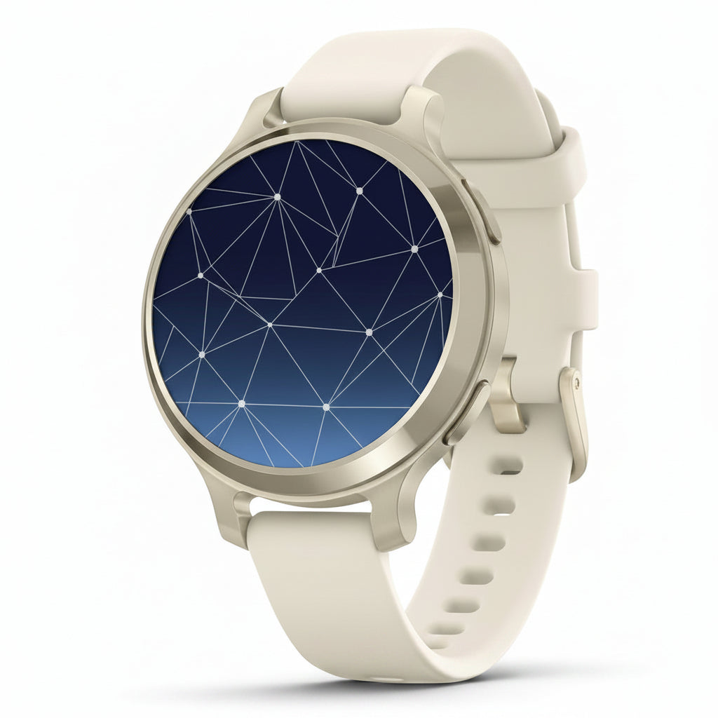 Garmin Lily 2 Active GPS Smartwatch - Lunar Gold with Bone, Silver with Purple Jasmine, Jasper Green with Jasper Green Silicone Band - Excellent - Refurbished (Copy) Garmin