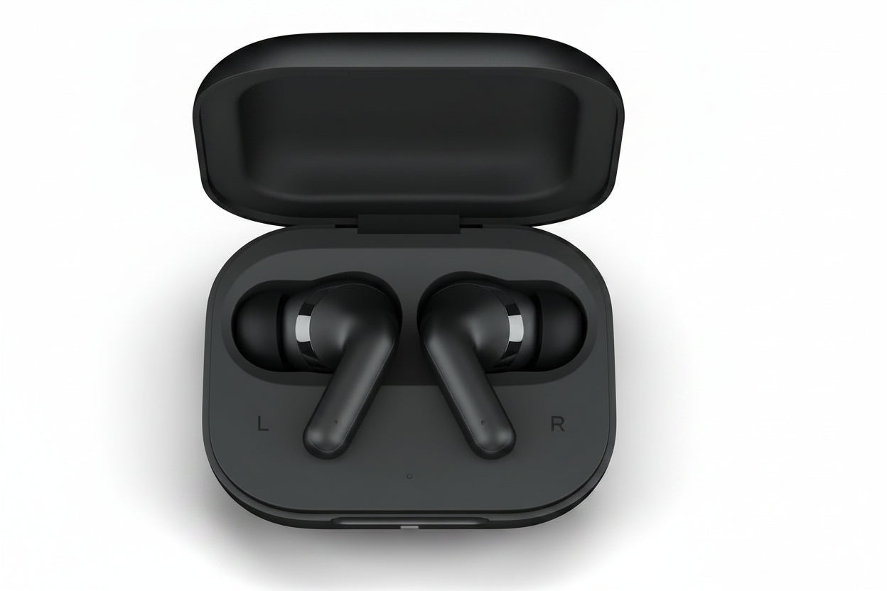 Motorola Moto Buds 2 Plus True Wireless ANC Earbuds Black | Premium Wireless Earphones Motorola