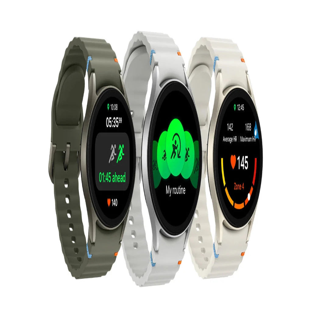 Samsung Galaxy Watch 7 LTE - Green, Cream, Silver - Excellent - Refurbished Samsung