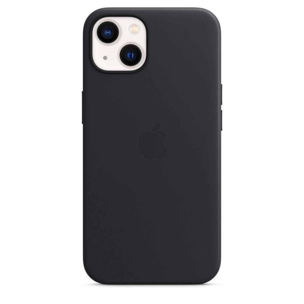 Apple iPhone 13 Leather Case with MagSafe-Midnight (Copy) Tristar
