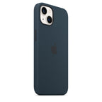 iPhone 13 silicone case MagSafe blue