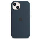 iPhone 13 silicone case MagSafe blue