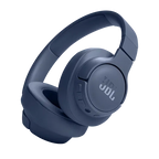JBL Tune 720BT Bluetooth Headphones Wireless Over-Ear Headphones with JBL Pure Bass Sound - Black, Blue, Purple, White - Blue