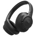 JBL Tune 730BT Wireless Bluetooth Headphones with Active Noise Cancelling Pure Bass Sound - Black, Blue, Beige, White. - Black