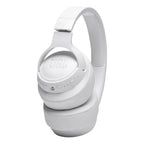 JBL Tune 760 NC - Lightweight, Foldable Over-Ear Wireless Headphones with Active Noise Cancellation - White