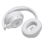 JBL Tune 760 NC - Lightweight, Foldable Over-Ear Wireless Headphones with Active Noise Cancellation - White JBL