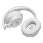 JBL Tune 760 NC - Lightweight, Foldable Over-Ear Wireless Headphones with Active Noise Cancellation - White