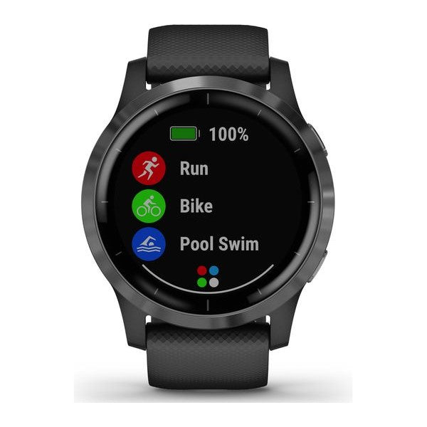 Garmin Vivoactive 4 Smartwatch 45mm- Black, Large (Refurbished Grade - B)