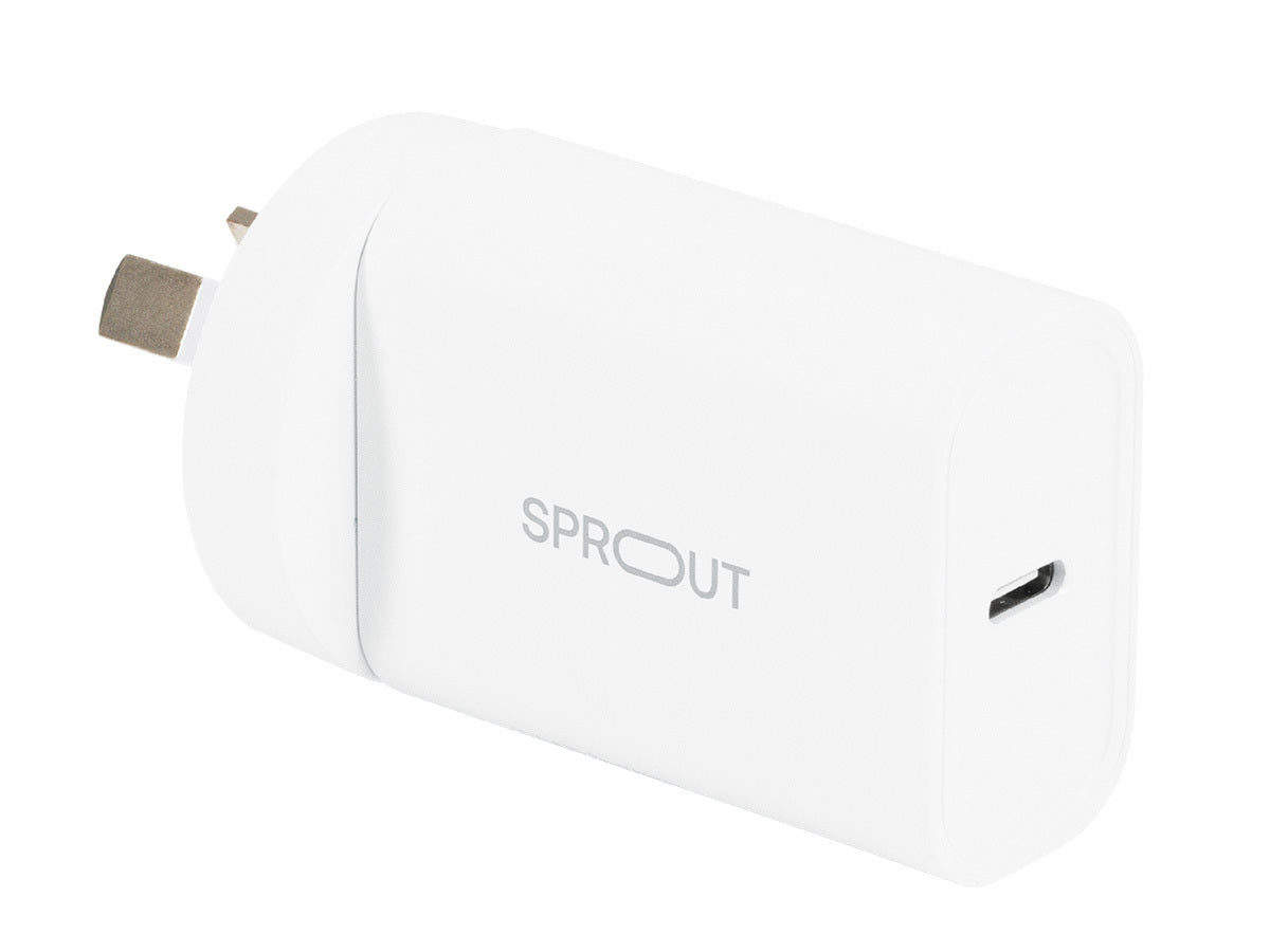 Sprout Qi2 Magnetic 3-in-1 Wireless Charger – Fast Charging Stand for iPhone, Apple Watch & AirPods - (AU Version)