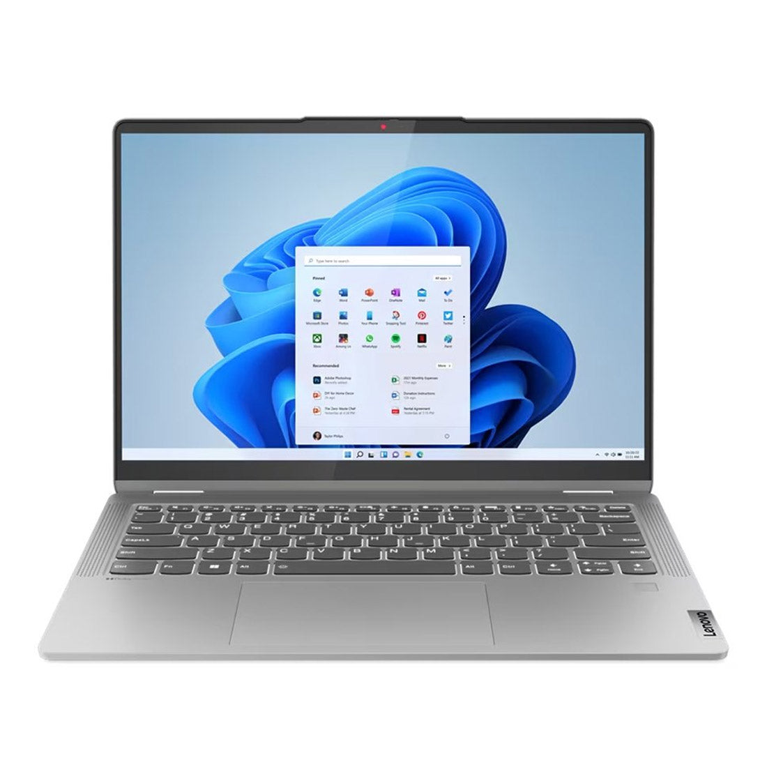 Lenovo Ideapad Flex 5 14" WUXGA Touch Screen Laptop 13th gen Intel Core i5-1335U Windows 11 8GB RAM 256GB SSD- Arctic Grey (AU Version)