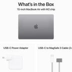 Apple MacBook Air 15-inch (M2, 8-Core CPU, 10-Core GPU) – 8GB RAM, 512GB SSD, Space Grey | AU Version