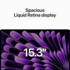 Apple MacBook Air 15-inch (M2, 8-Core CPU, 10-Core GPU) – 8GB RAM, 512GB SSD, Space Grey | AU Version