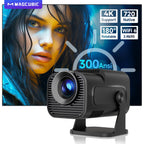 Magcubic HY320 Mini Newly Native 720P Android 11 4K Projector 300ANSI Wifi6 BT5.0 Cinema Outdoor Portable 180° Rotable Projector - Acceptable - Refurbished