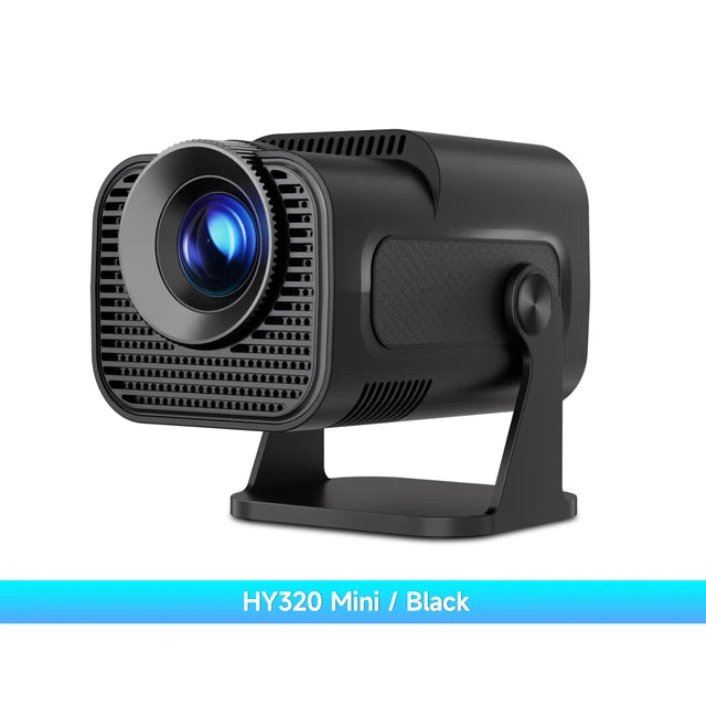 Magcubic HY320 Mini Newly Native 720P Android 11 4K Projector 300ANSI Wifi6 BT5.0 Cinema Outdoor Portable 180° Rotable Projector - Acceptable - Refurbished