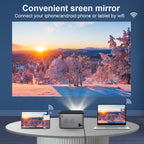 Magcubic HY350 Pro menu screen displaying keystone and zoom adjustment options

