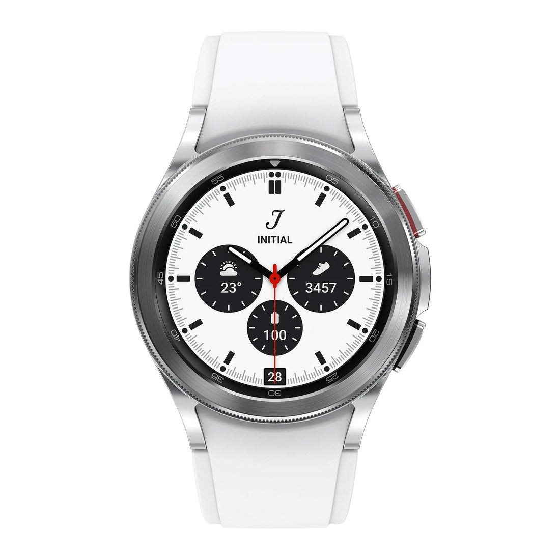 Samsung Galaxy Watch 4 Classic BT 42mm SM-R880 - Silver ( Refurbished Grade - A )