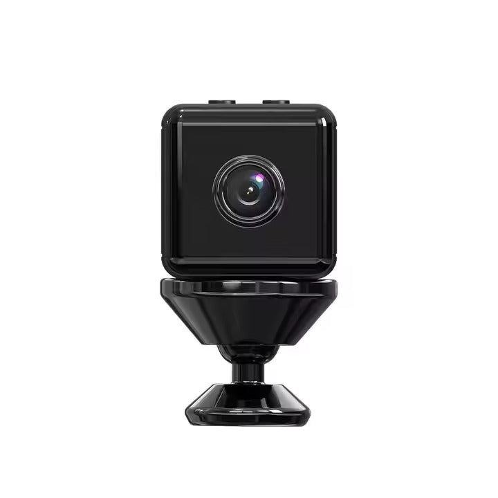 Mini X9 4K with 1080P Night Vision N1 Wireless Camera - Black