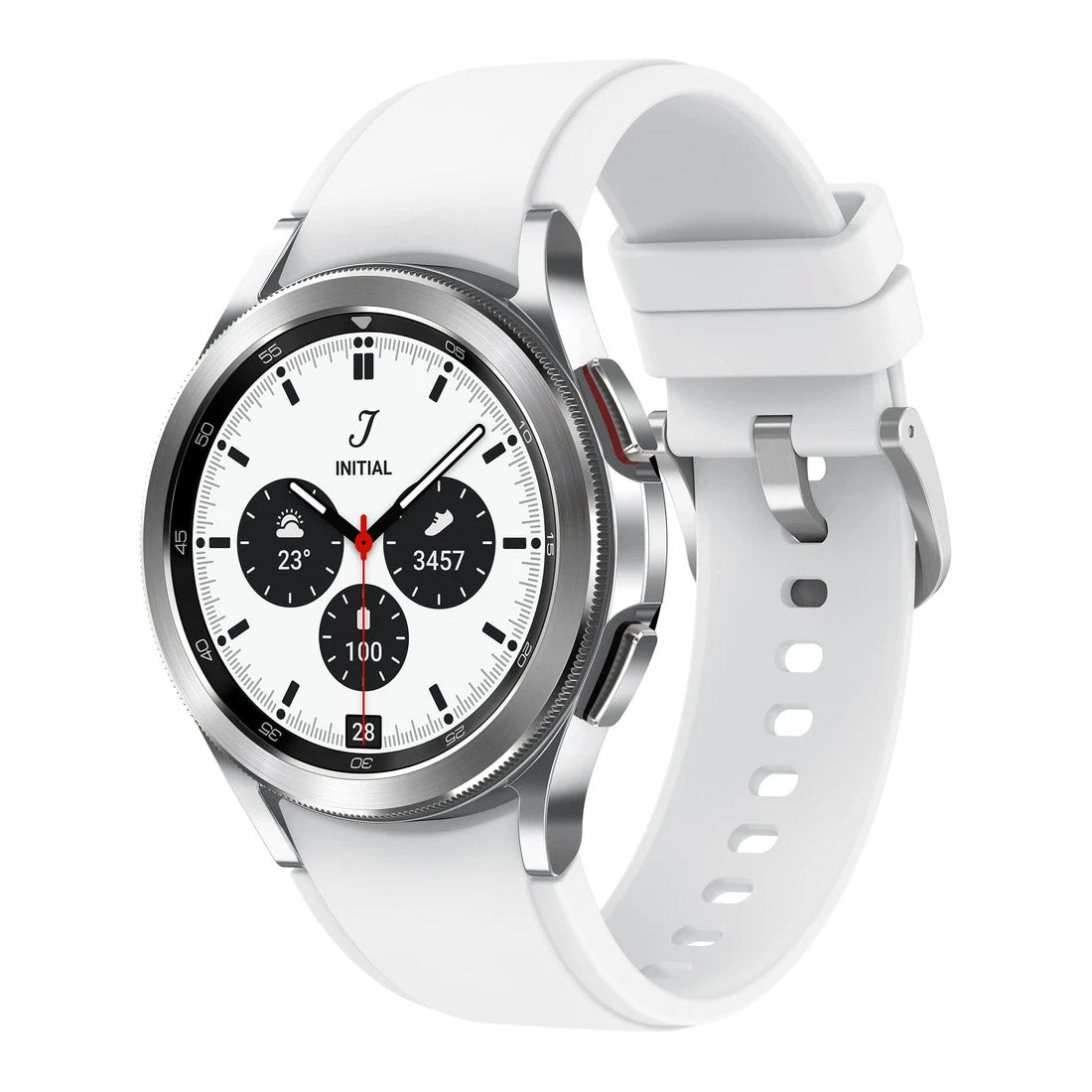 Samsung Galaxy Watch 4 Classic BT 42mm SM-R880 - Silver ( Refurbished Grade - A )