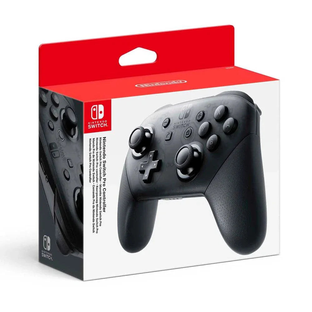 Nintendo Switch Pro Controller – Black – New (Box Damage) Nintendo