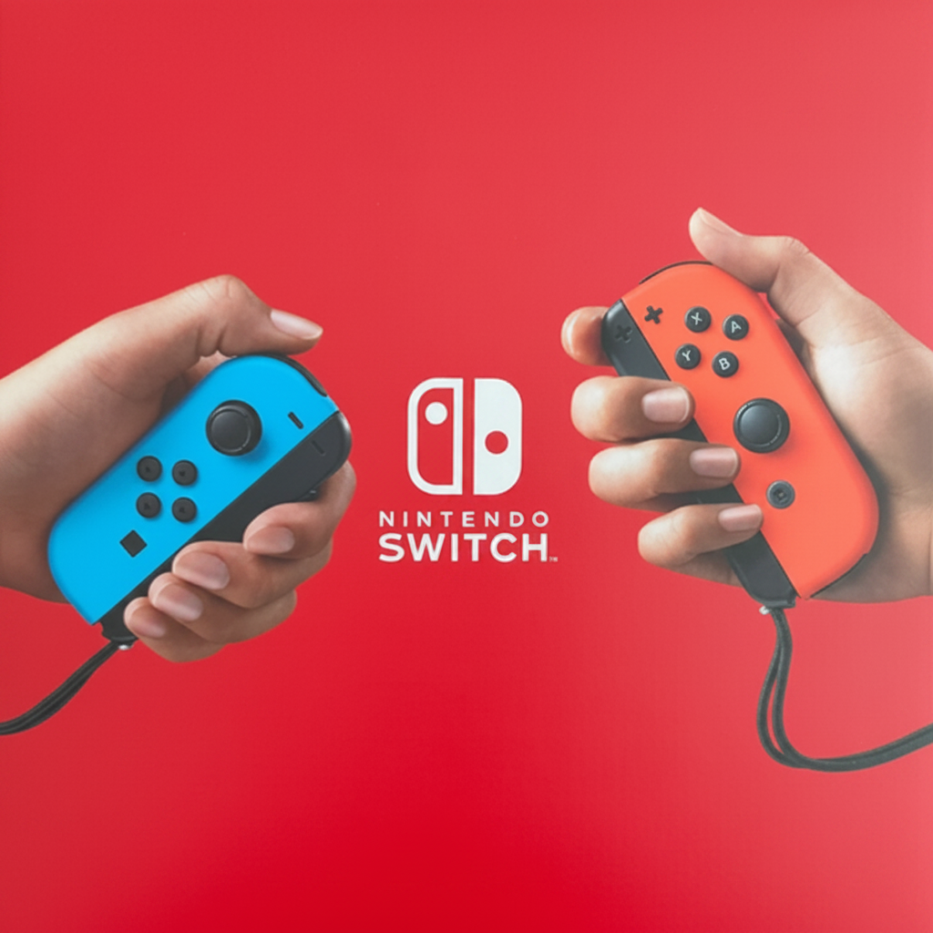 Nintendo Switch Console (2nd Generation) - Neon Blue & Neon Red
