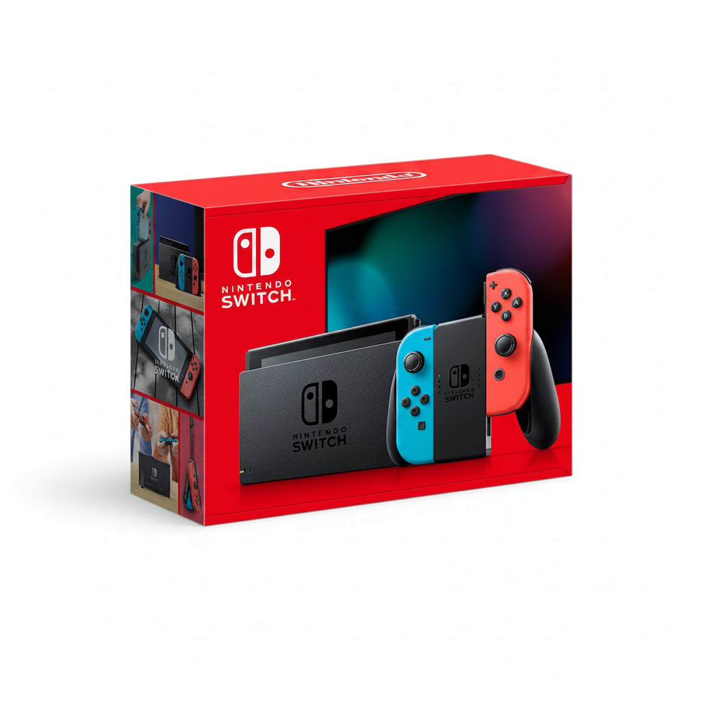 Nintendo Switch Console (2nd Generation) - Neon Blue & Neon Red