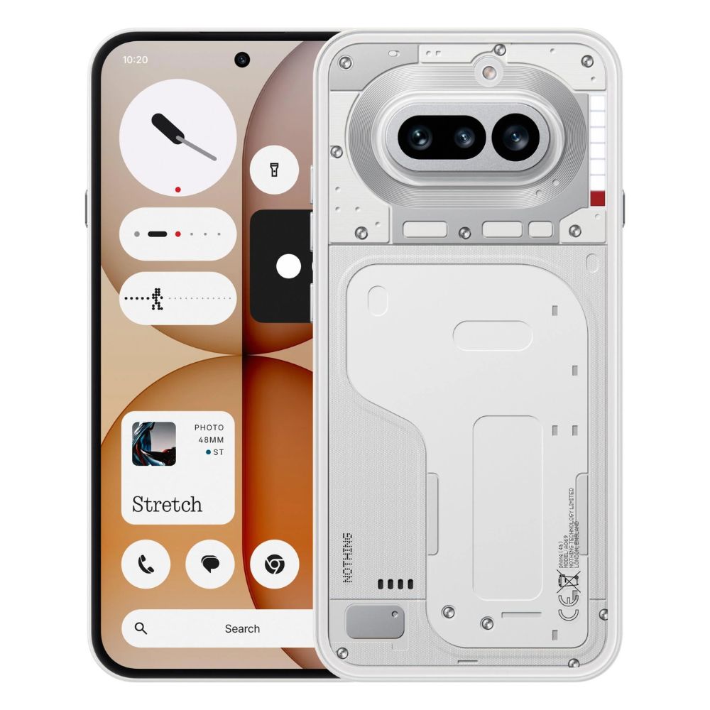 Nothing Phone (4a) - 8GB / 12GB RAM, 128GB / 256GB Storage - International variant - Black, White, Blue, Pink - White / 8/128GB