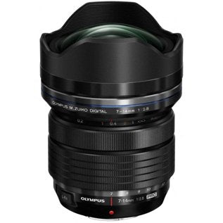Olympus M.Zuiko Digital ED 7-14mm f/2.8 PRO Lens – Ultra-Wide Zoom, Weather-Sealed, Micro Four Thirds Mount Olympus