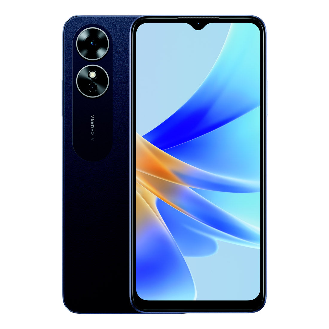 OPPO A17 (6.56", 64GB/4GB) - Midnight Black Smartphone (AU Version) Excellent - Refurbished OPPO