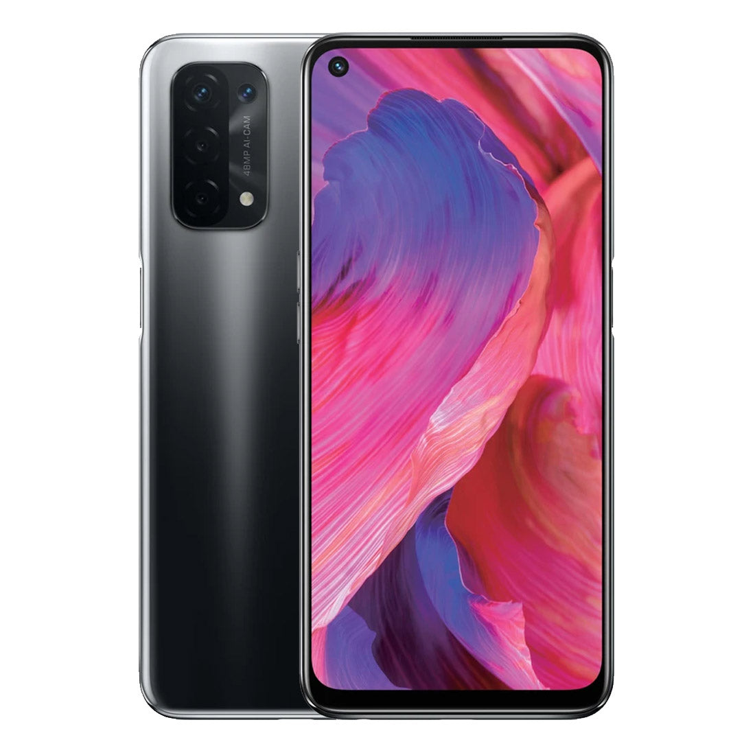 OPPO A74 5G (128GB/6GB) Fluid Black Smartphone (AU Version) - Acceptable Refurbished OPPO