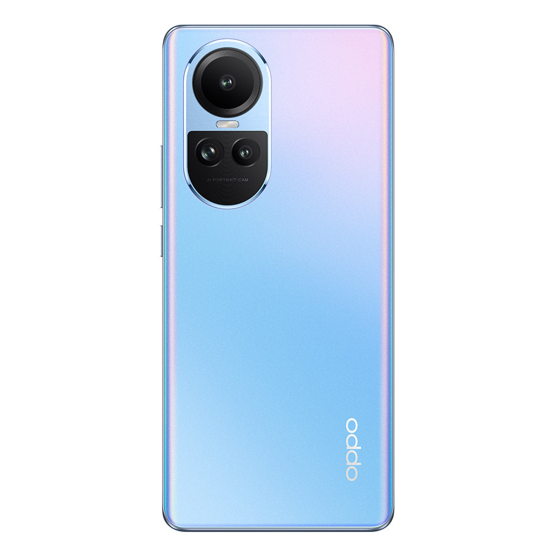 OPPO Reno10 (Dual Sim, 8GB/256GB, 6.7 Inc ) - Ice Blue - Smartphone (AU Version) - Open Never Used OPPO