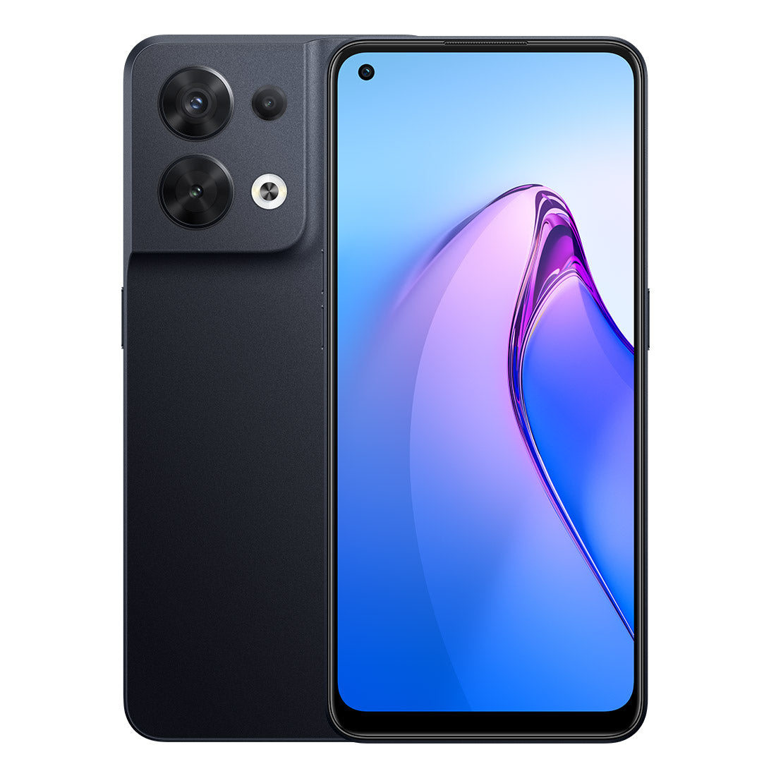OPPO Reno 8 5G 128GB, 6.4 inches - Shimmer Black - Smartphone (AU Version) OPPO